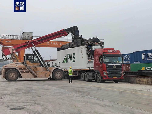 中老 泰 鐵路首趟重載返程國際貨運班列抵達粵港澳大灣區